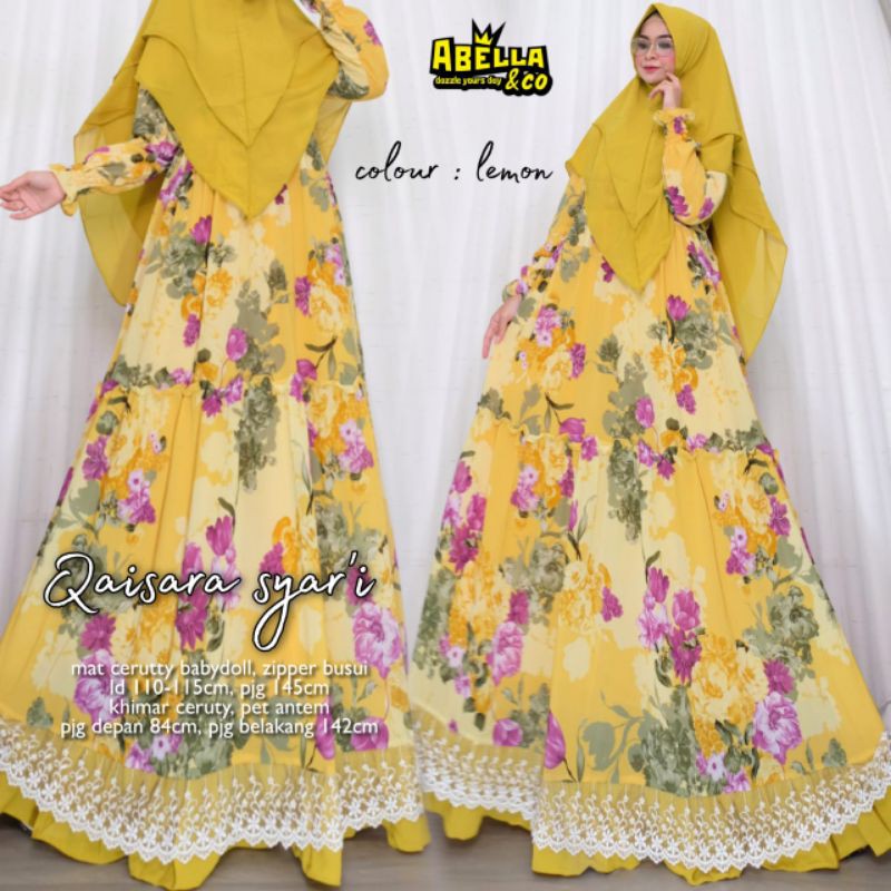 QAISARA SYARI GAMIS BEST SELLER