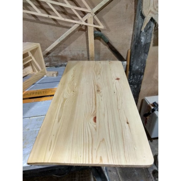 Papan kayu jati belanda / daun meja 100x50 / papan sambung kayu