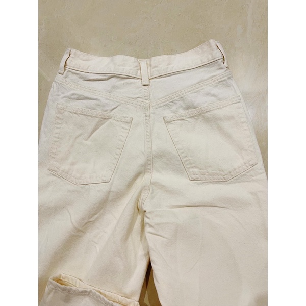 celana  uniqlo gu denim pants celana