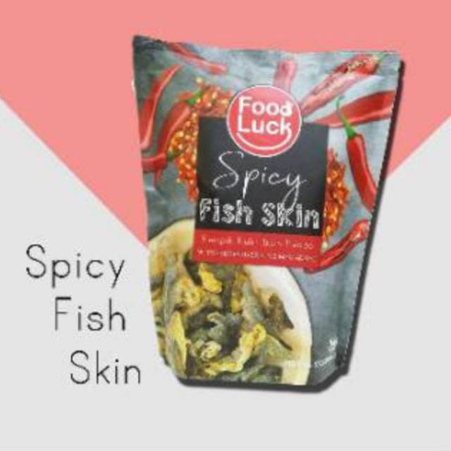 

Keripik Kulit Ikan Pedas Food Luck foodluck Spicy Fish Skin