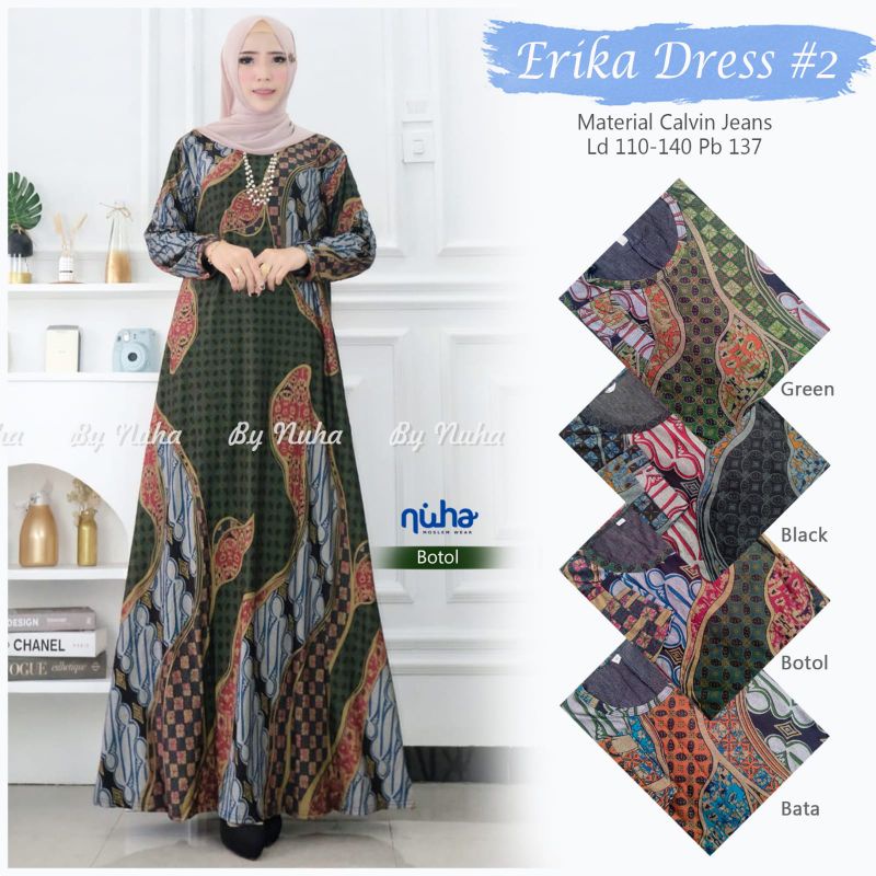 ERIKA DRESS BY NUHA