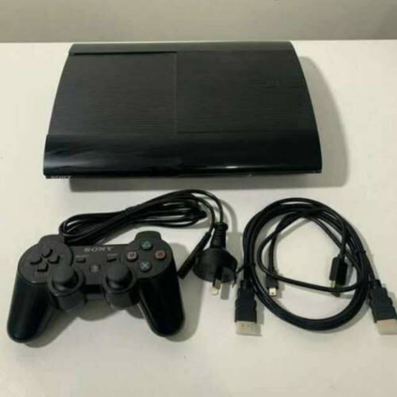 ps3 super slim 500 GB second berkualitas bonus full game