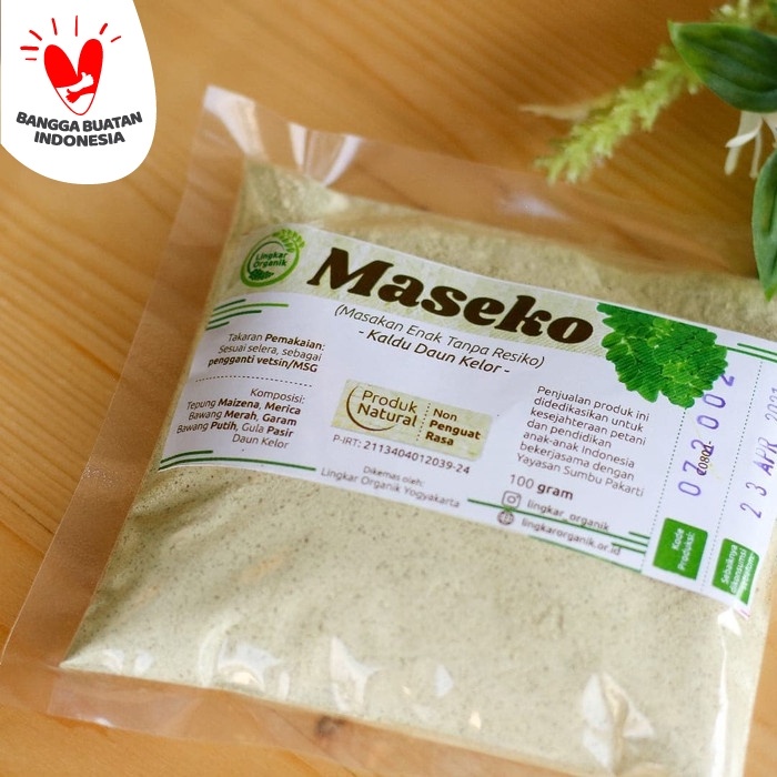 

NEW Maseko Kaldu Daun Kelor Refill - 100 g (Lingkar Organik)