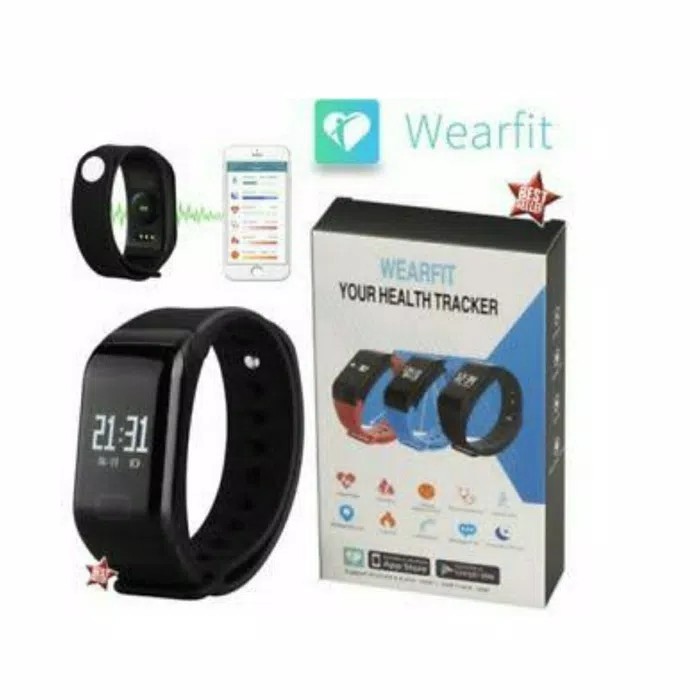 Promo Smartwatch Smartband WEARFIT F1 Lebih Canggih dari U9 U10 jam tangan Murah