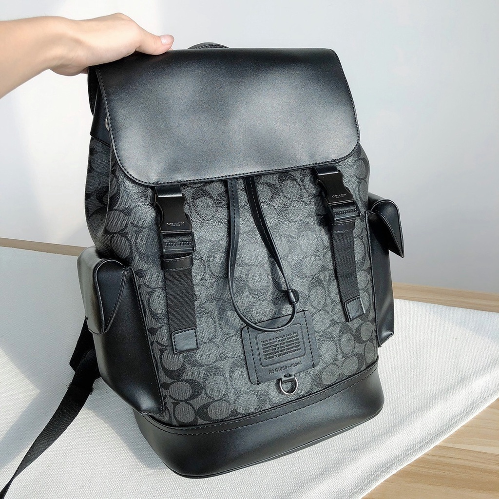 [Instant/Same Day]COACH 40344 8460 7673  6018  2710  5091  89080  50044  1059  38755  79036  Black Backpack Mountaineering Bag   beibao