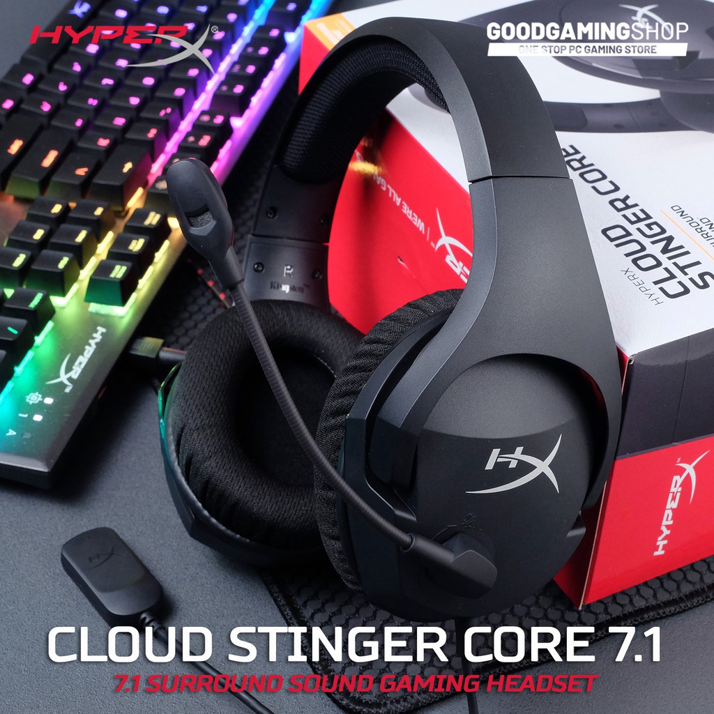 hyperx cloud stinger core surround sound