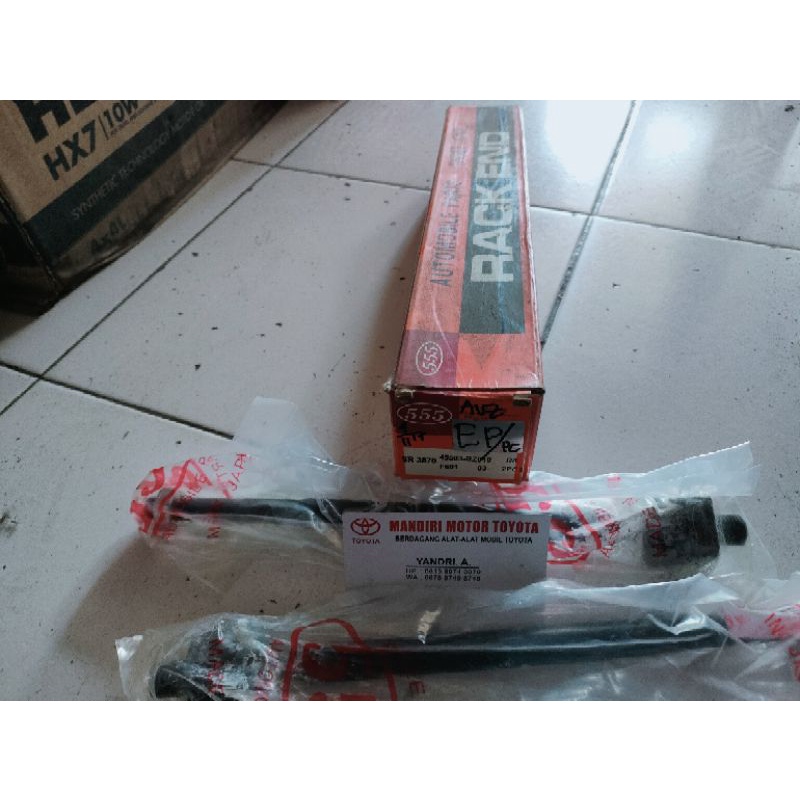 Rack End/Long Tie rod Avanza lama 2004-2011 Merek 555 Japan