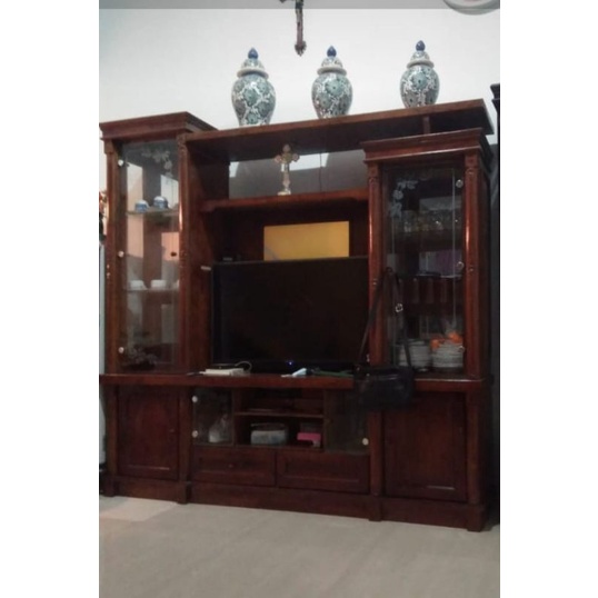 Lemari Hias Buffet TV Kayu MR