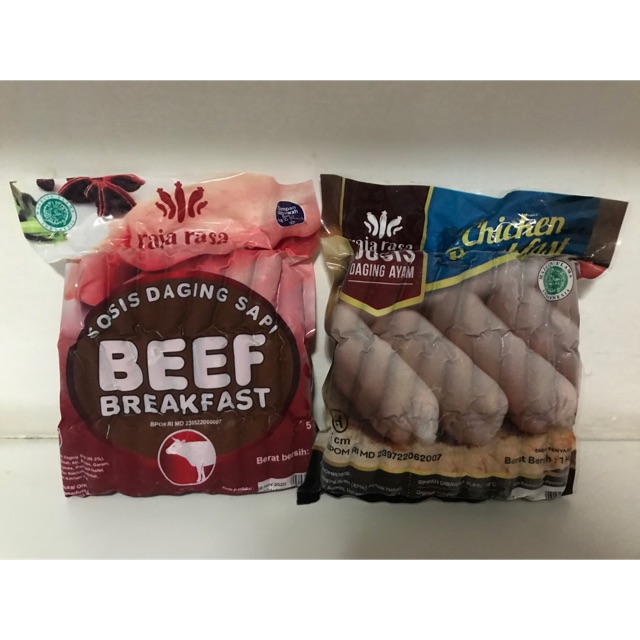 

Aroma Chicken and beef sausages