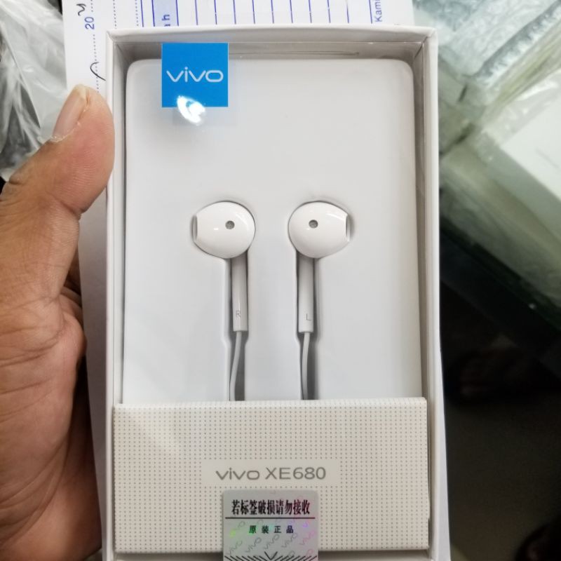 Headset Vivo X20 Ori Vivo Y13 Y15 Y17 Handsfree Vivo