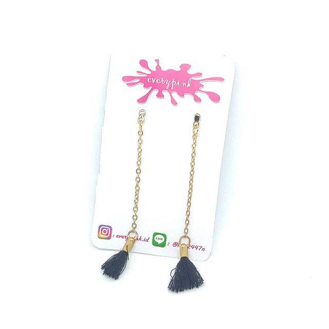 Anting panjang rumpai import korea