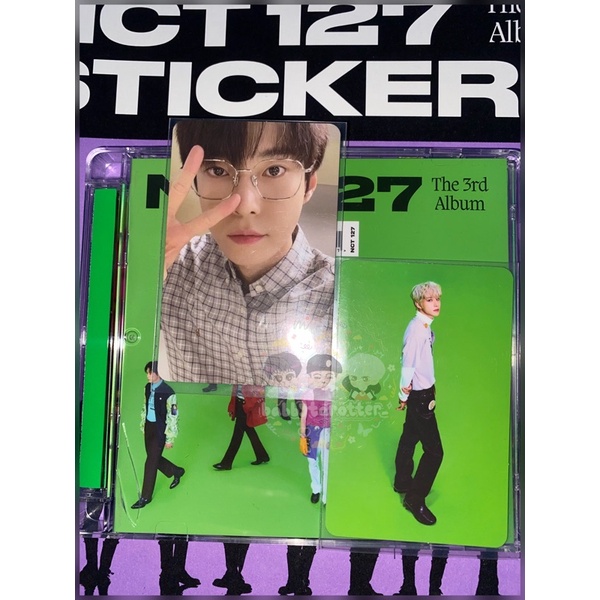 NCT 127 jewel case , grup cover , pc doyoung , ar jungwoo
