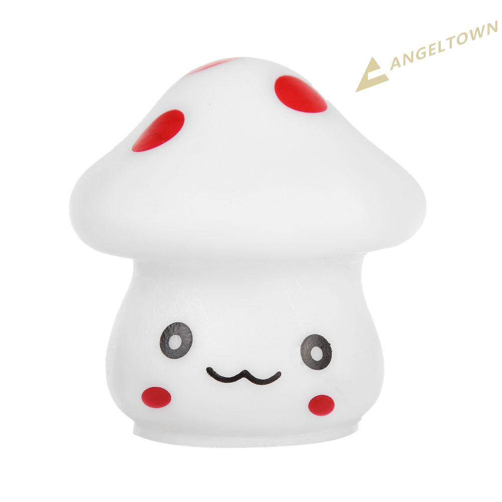 Lampu Tidur Led Bentuk Jamur Kartun Warna Gradasi Untuk Kamar Tidur Anak Shopee Indonesia