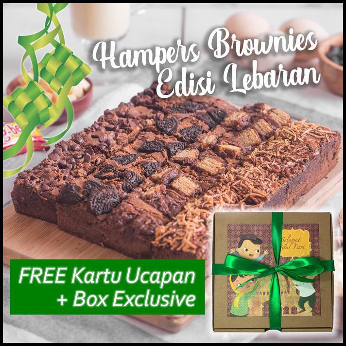 

Premium Brownies Hampers Bingkisan Parcel Lebaran Ramadhan Kue Kering