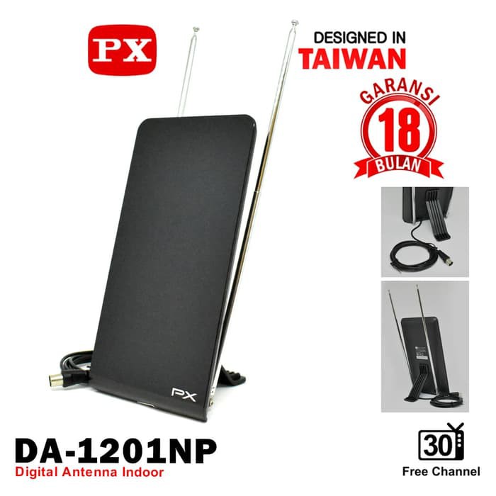 PX Antena TV Digital Indoor DA-1201NP Garansi 18 Bulan