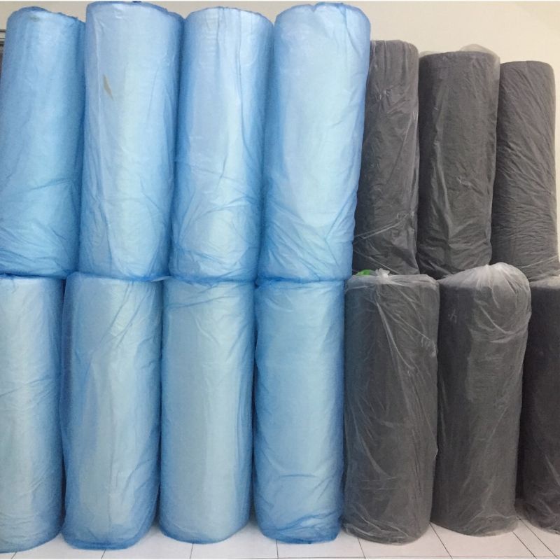 

bubble wrap hitam - putih 125cm × 50m / plastik buble packing paket tebal murah