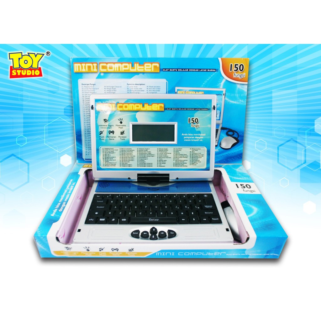 Mainan Edukasi Anak Battery Operate Laptop 150 Fungsi Mainan Edukasi Anak Battery Operate Laptop 150 Fungsi
