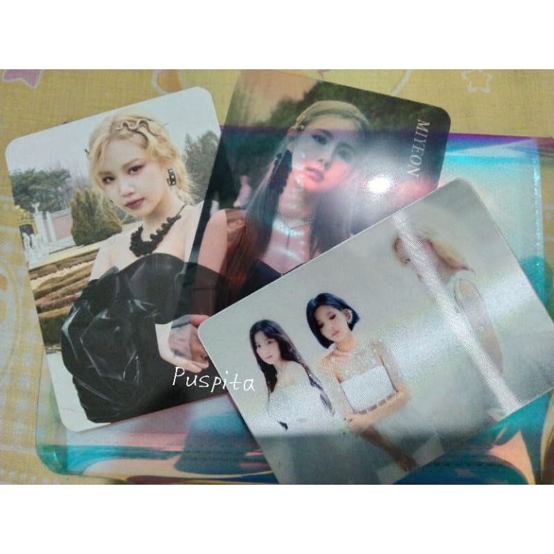 PC ALBUM I TRUST (G)-IDLE SOOJIN MIYEON UNIT
