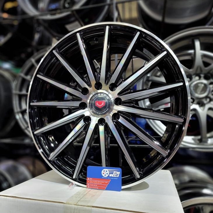 Velg Mobil Vossen VFS-2 R17 x 7 4x100.. 4x114.3 Et. 40