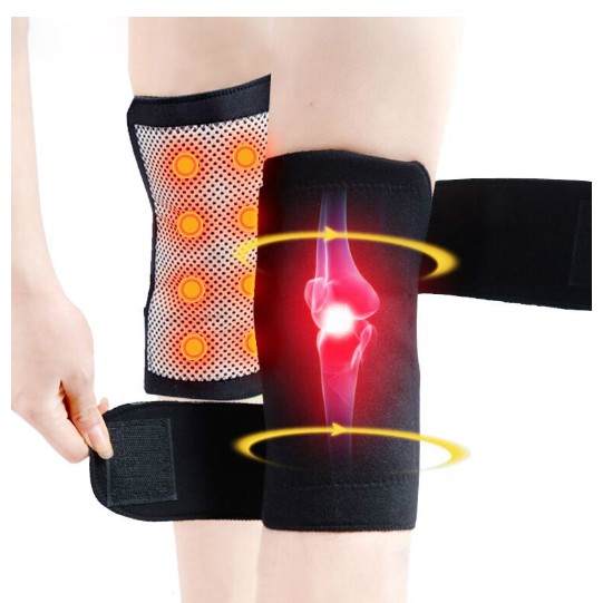 Penyangga lutut terapi magnetik untuk olahraga & kesehatan