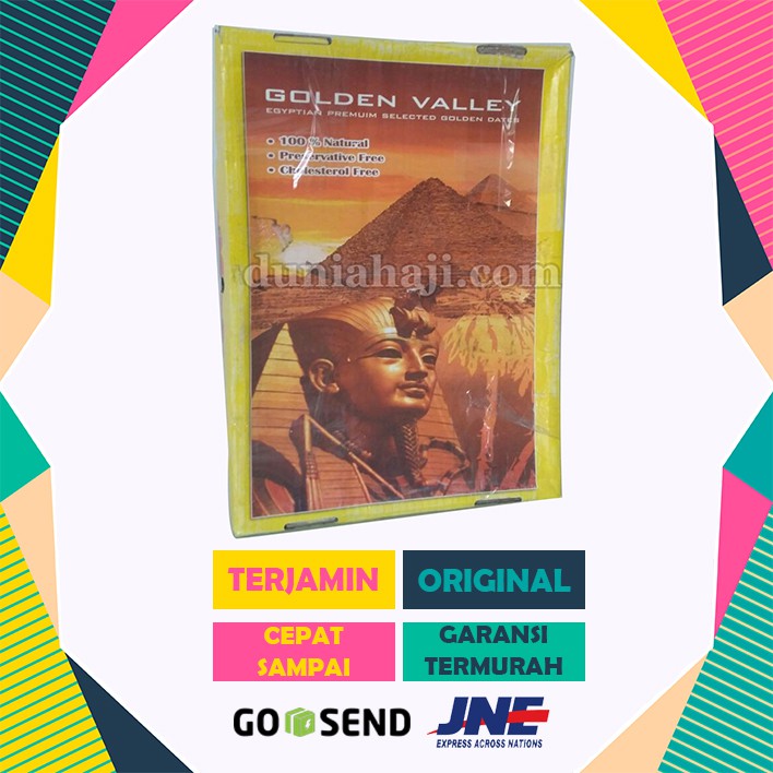 

Best Seller! Grosir Kurma Mesir / Golden Valley Asli, Enak & Murah /10Kg (1dus)