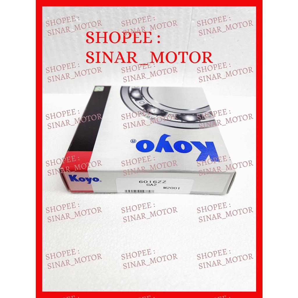BEARING 6016ZZ 6016 ZZ KOYO