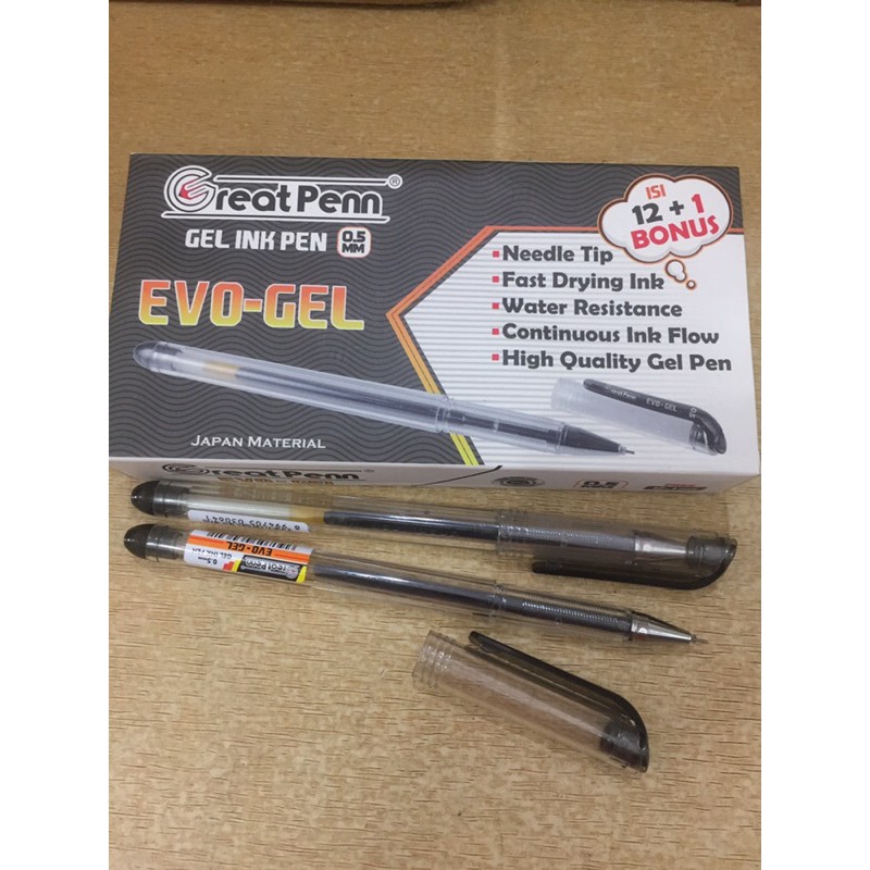 

Pulpen/pena Great pen, evo gel