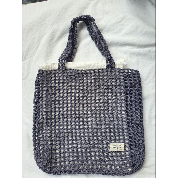 Sunny Net Bag Crochet | Tas Rajut Handmade | Market Net Bag