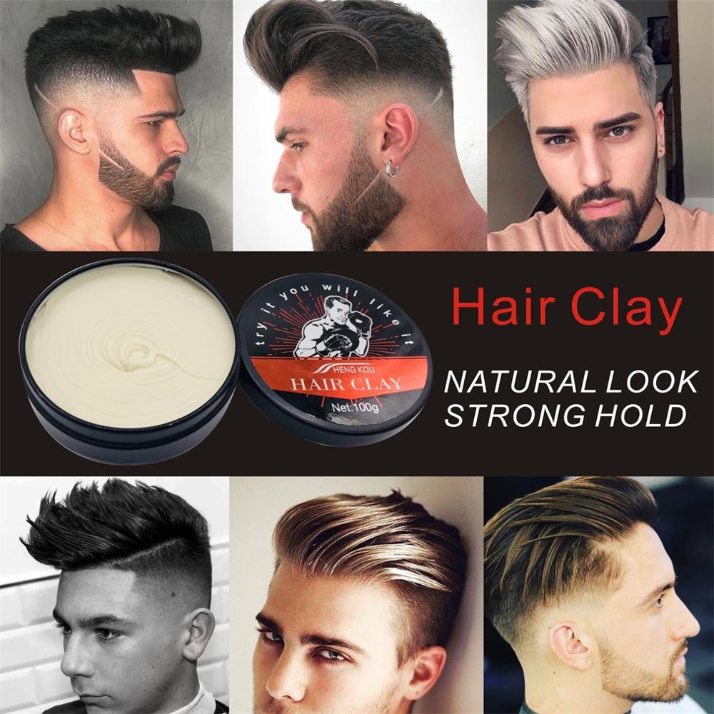 clay gel for hair