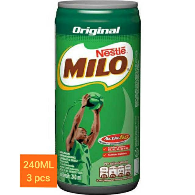 

milo active go 3pcs x240gr/milo