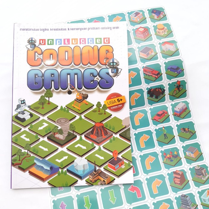 Buku Unplugged Coding Games Belajar Dasar Koding Untuk Anak Ucg Rma