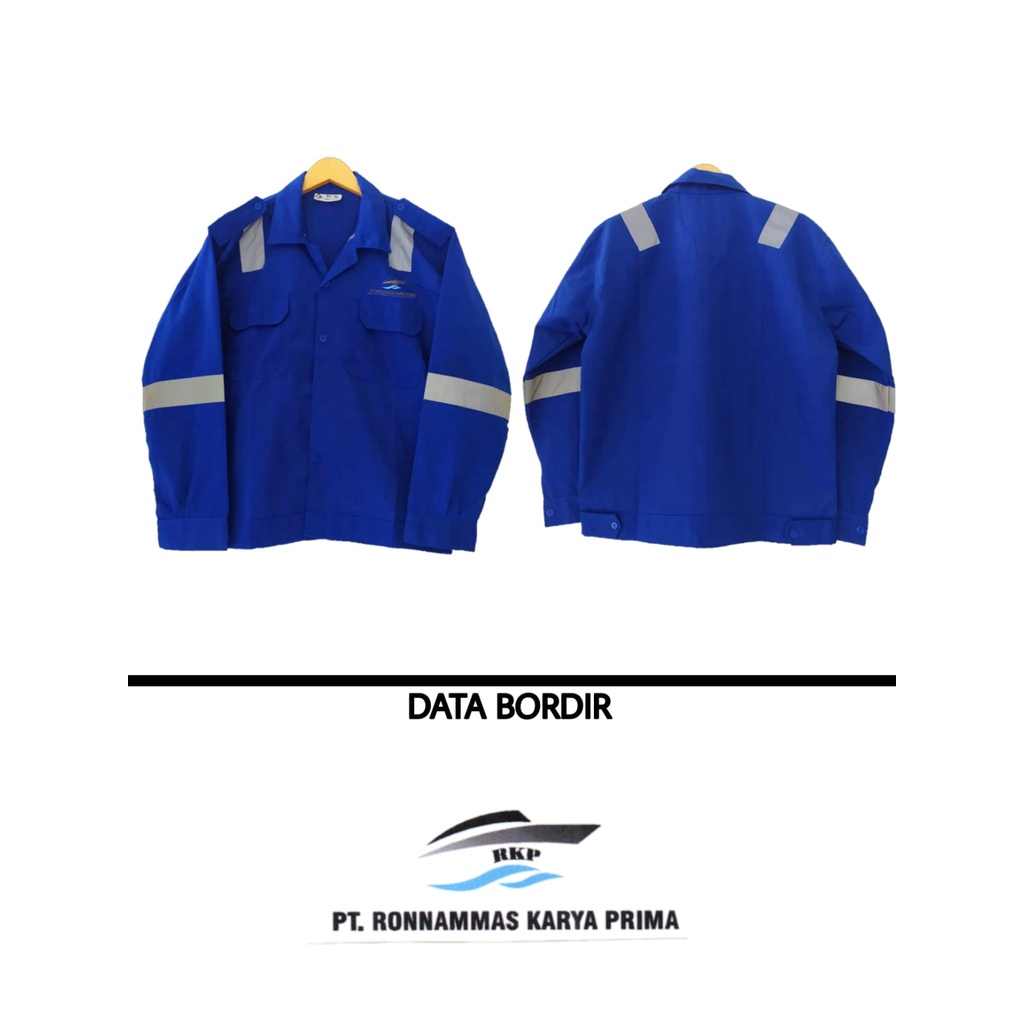 PO Pelayaran Bordir Wearpack Safety / Seragam Kerja