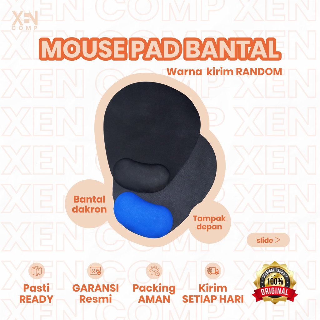 Mouse Pad Bantal / Gel