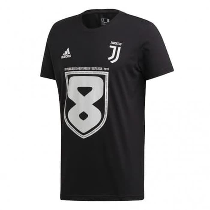 KAOS COMBED 30S JUVENTUS SCUDETTO 8 JUVENTUS SCUDETTO 8 BAJU TSHIRT