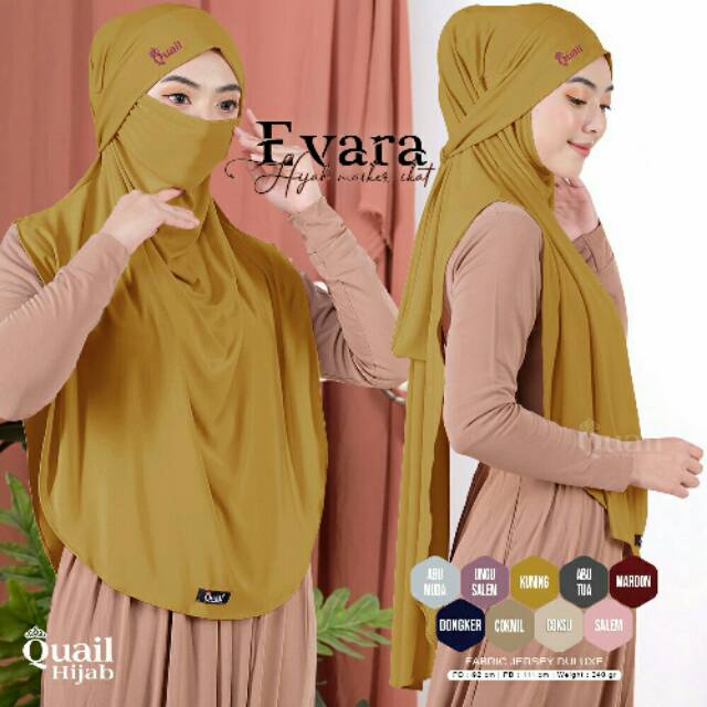 Hijab masker ikat Evara