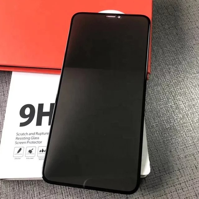 Tempered Glass iPhone 13 12 Pro Max 12 Mini 11 Pro Max XS XR XS MAX 7 8 Plus Privacy Anti Spy Full Cover-5