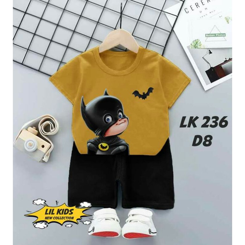 LK236 BAJU MAEN ANAK CWO (bahan kaos printing)