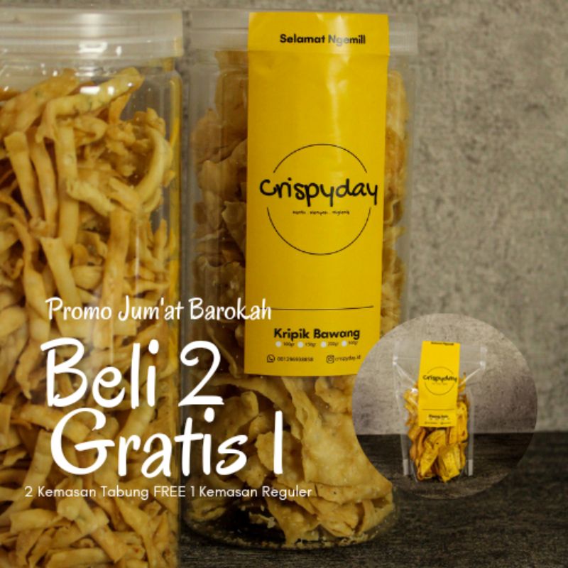 

Khusus Hari Jumat | Beli 2 GRATIS 1 | Cocok untuk Bingkisan