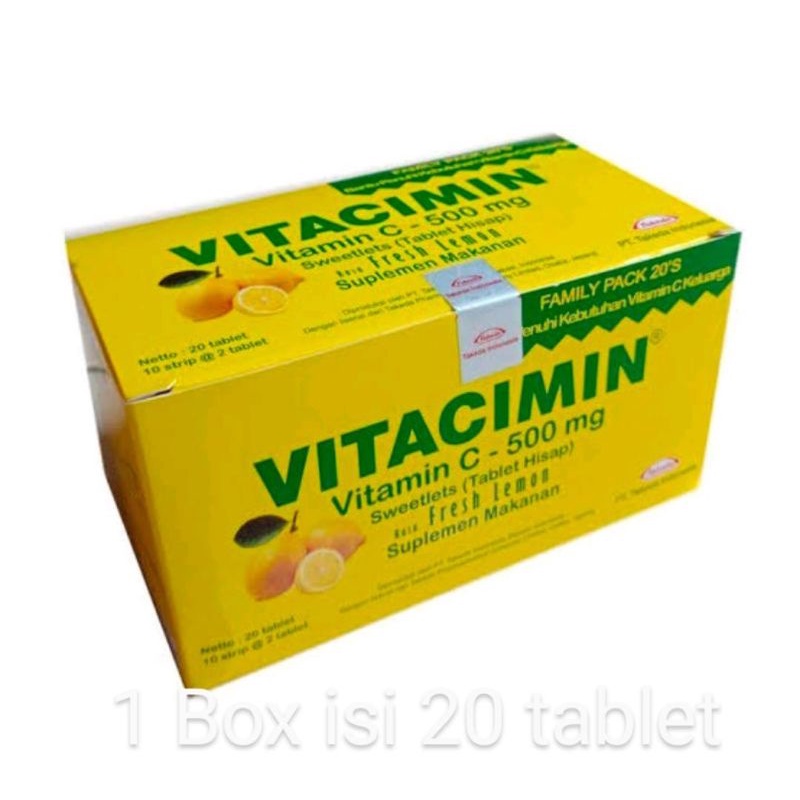 Vitacimin 1 box isi 10
