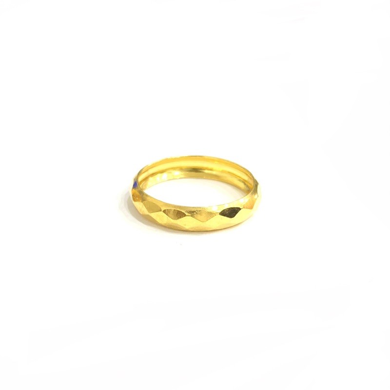 Cincin Polos Kaca-Kaca 1graman (Emas Asli Kadar 700)