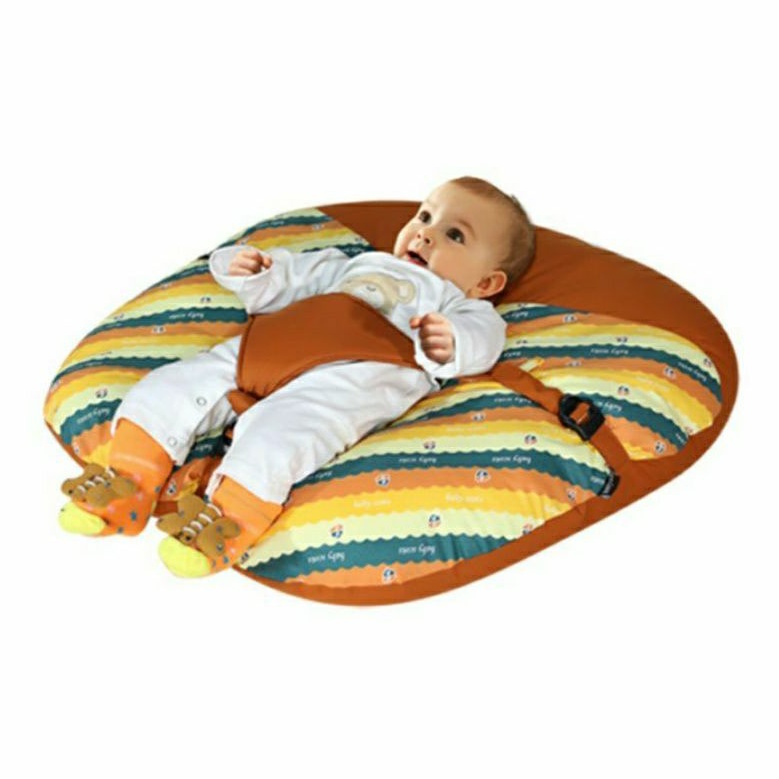 Sofa Bed Bayi 2 in 1 (Sofa + Sabuk Pengaman) Baby Scots Diagonal Series