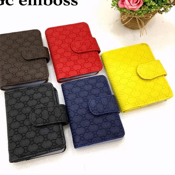 SYR TEMPAT KARTU DOMPET KARTU KANCING LV DOMPET WANITA CARD DOMPET LV➩£ (Stok Banyak)