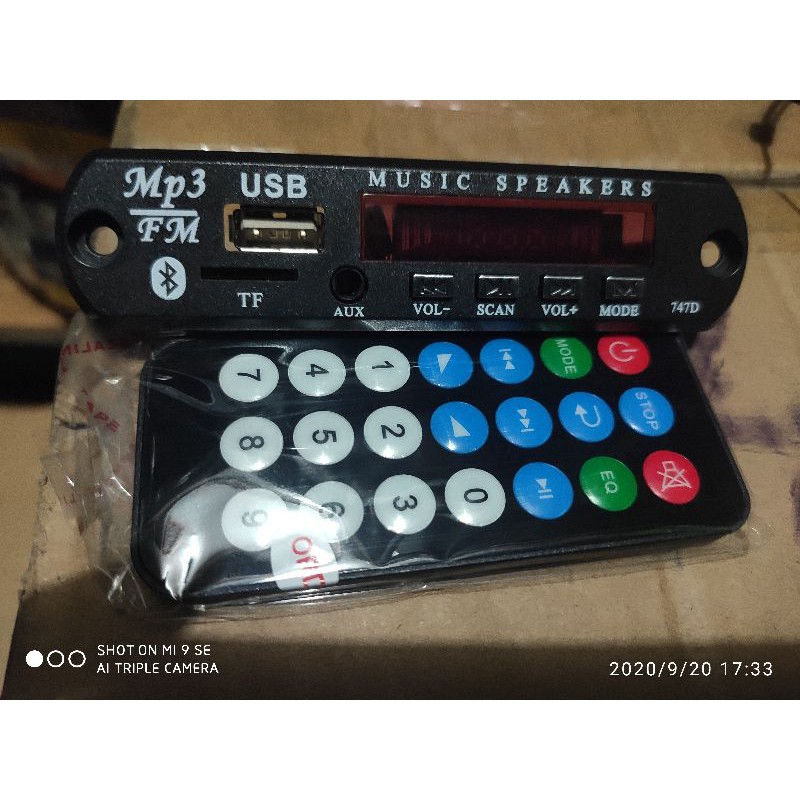 KIT MODUL BOARD AUDIO MP3+BLUETOOTH