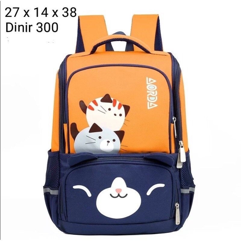 tas ransel anak aorda bags tas ransel kucing backpack catty tas sekolah anak tas ransel laptop