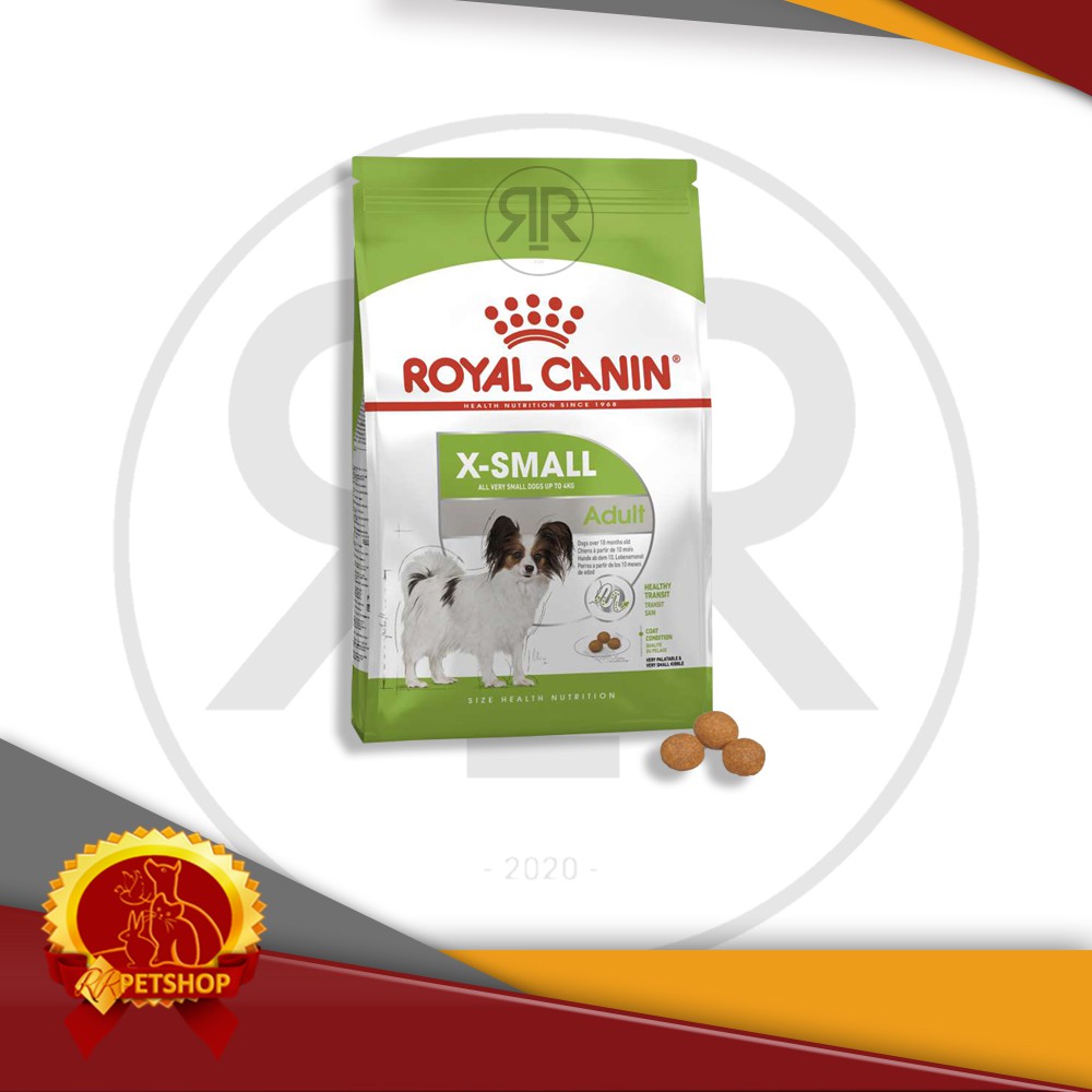 Dog Food / Makanan Anjing Royal Canin Xsmall Adult 500 Gram