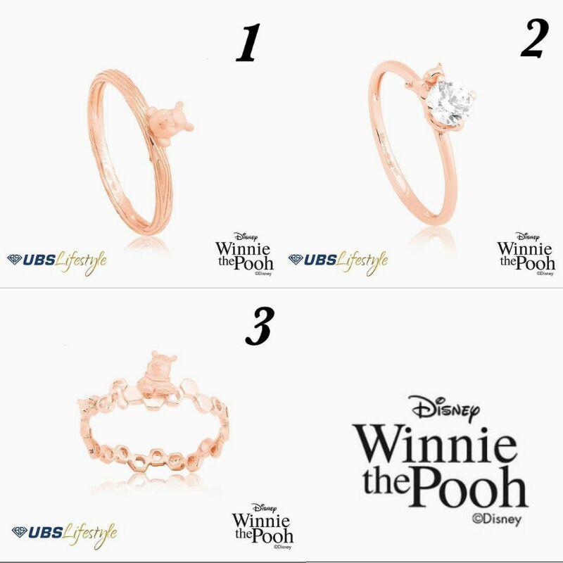 CINCIN EMAS UBS 375 WINNIE THE POOH DISNEY VARIASI 8K