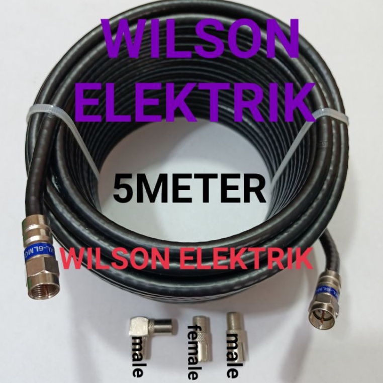 KABEL ANTENA TV DIGITAL PARABOLA STB/KABEL EXTENSION ANTENA TV SERBAGUNA PRIMER