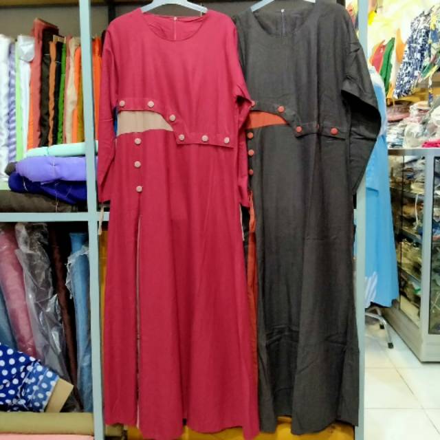 Gamis katun gamis katun remaja gamis katun terbaru