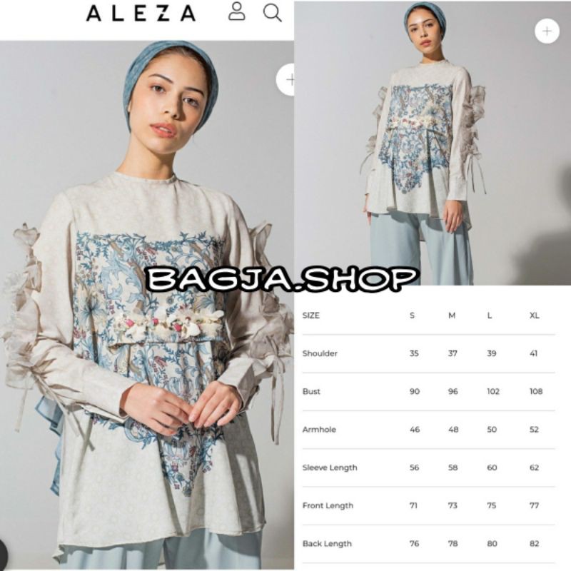 New Ruzha Top Beige Aleza Label