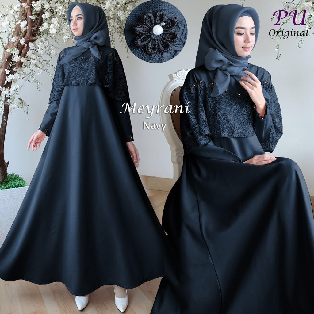 HOPYLOVY GAMIS PESTA BRUKAT MEYRANI